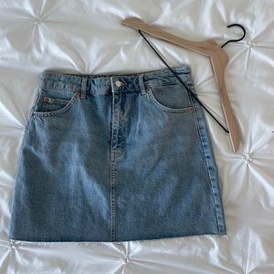 Top Shop Jean Skirt